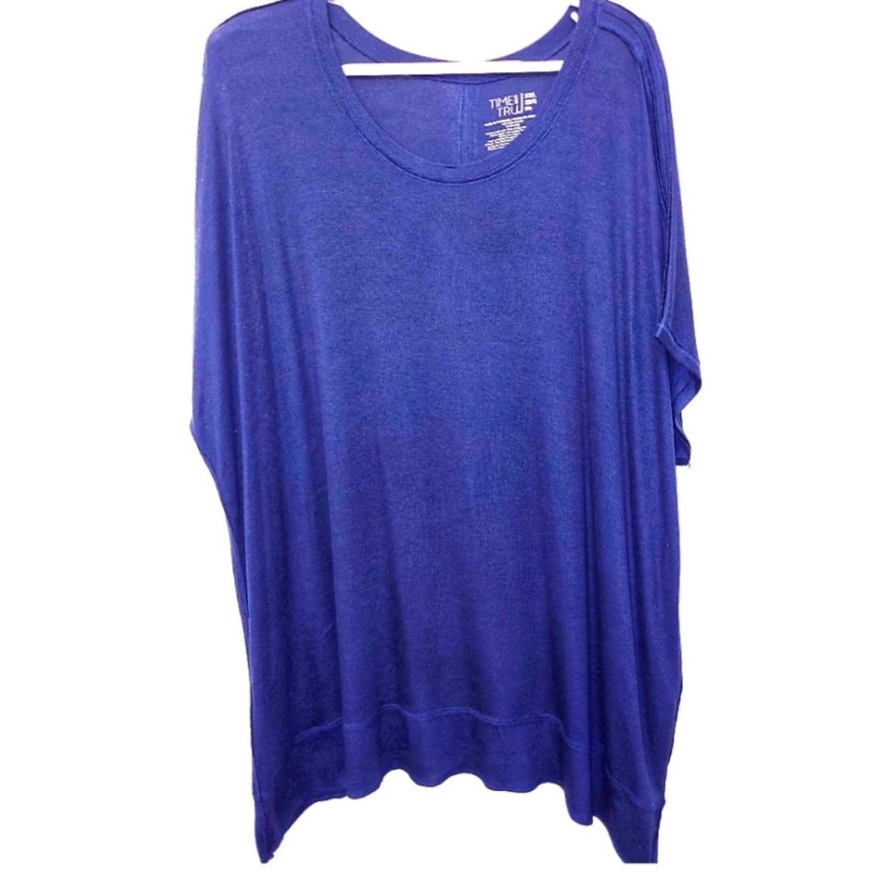 261T359 NNT Time and Tru Blue Tunic